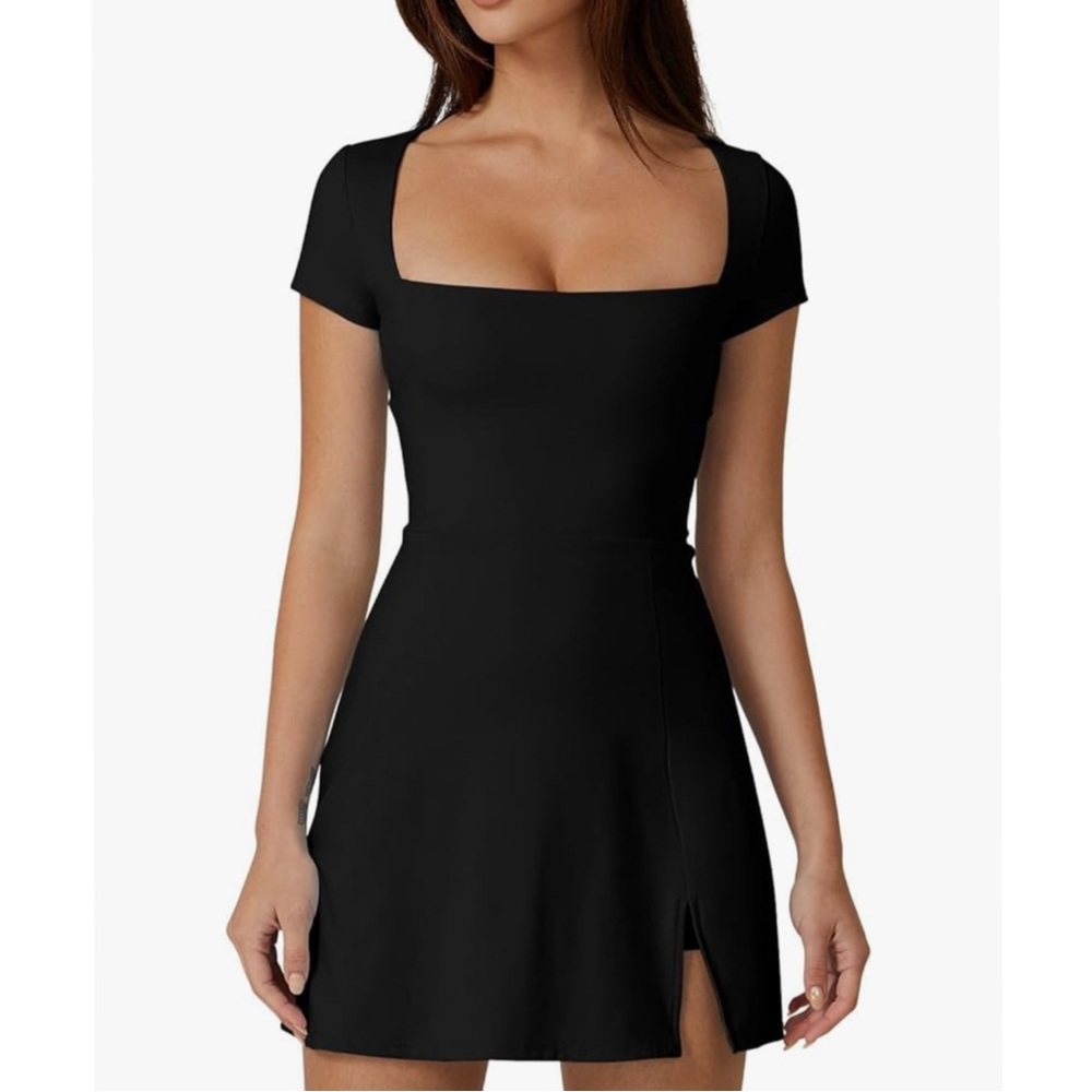 NWT • Square Neck Tennis Dress